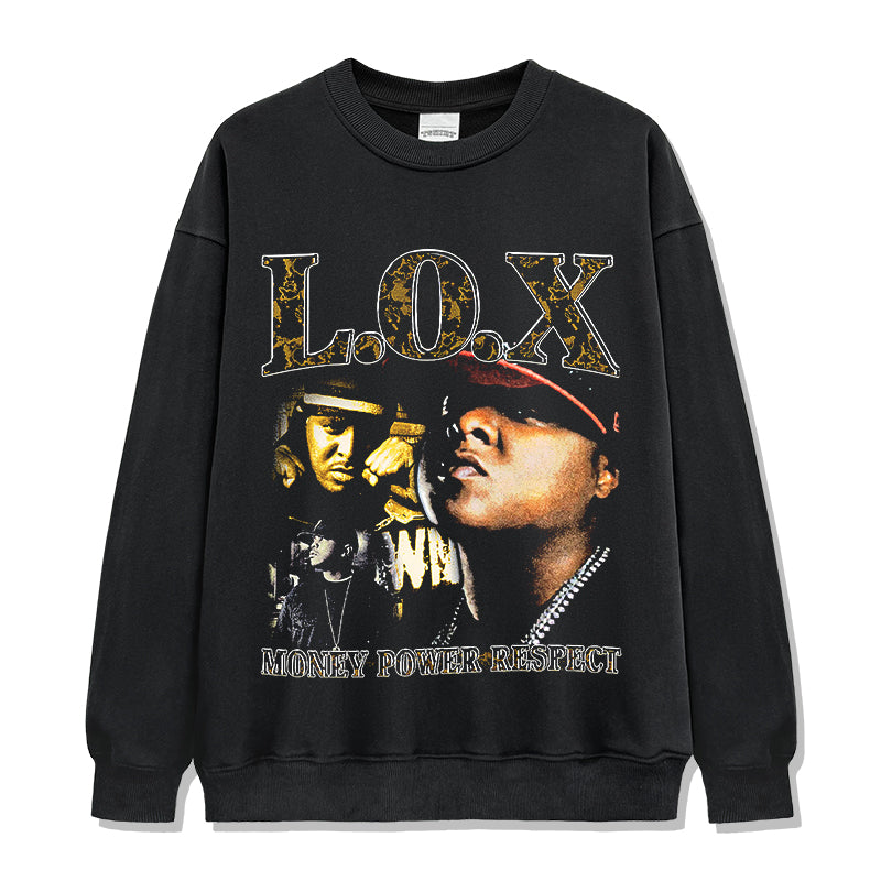 Money, Power & Respect By The Lox Sweatshirt