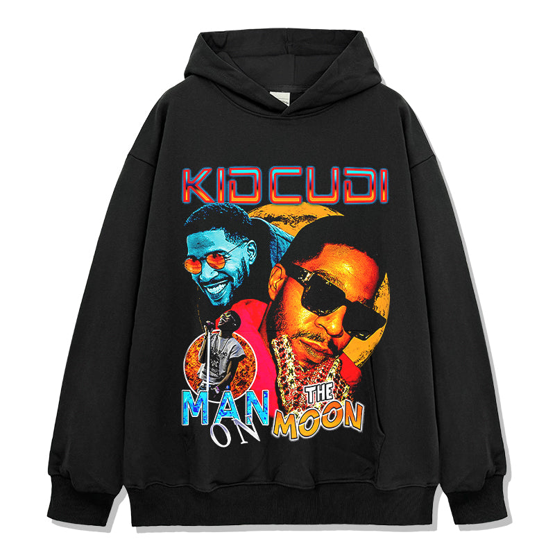 Man On The Moon By Kidcudi Hoodie