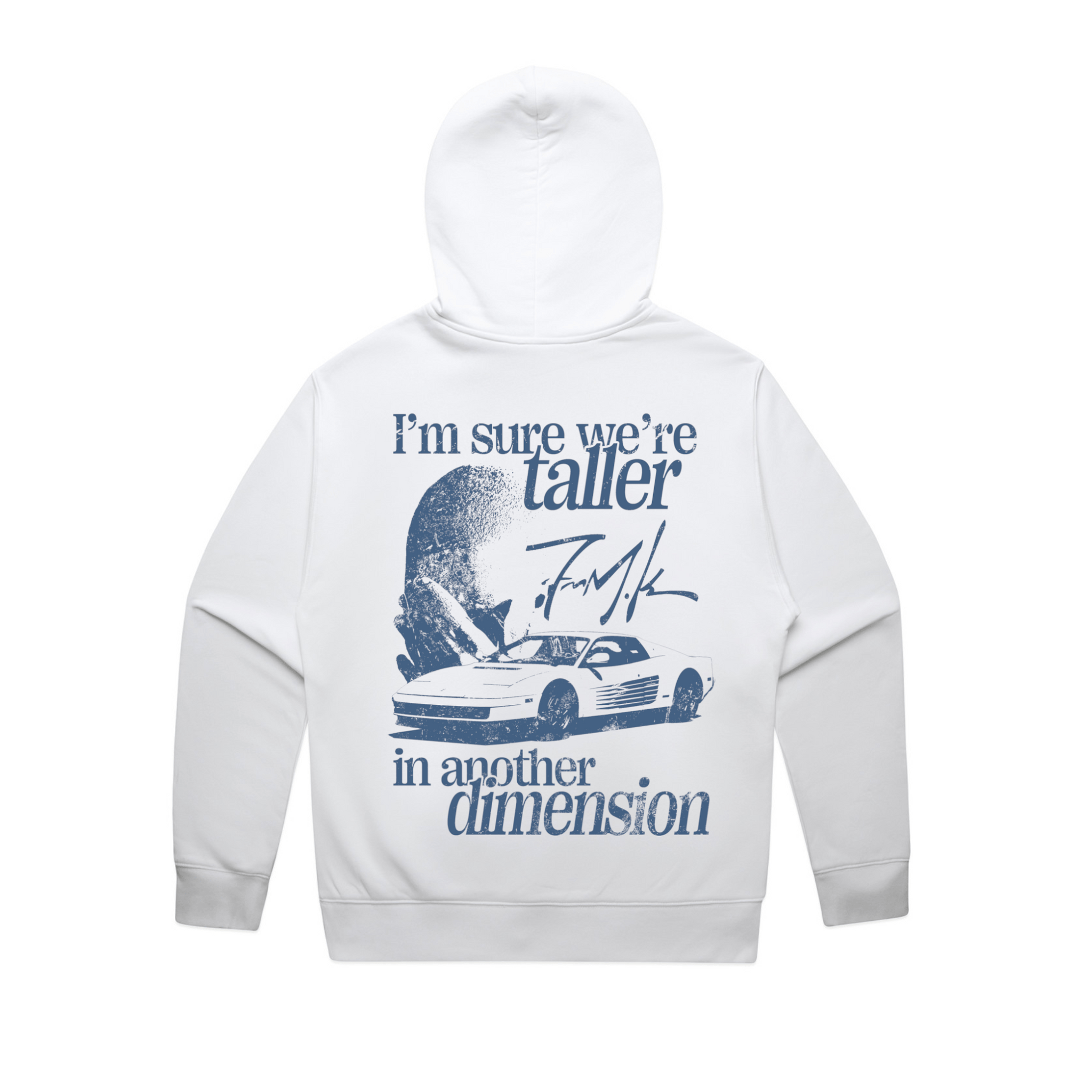 Frank Ocean "White Ferrari" Back Design Hoodie