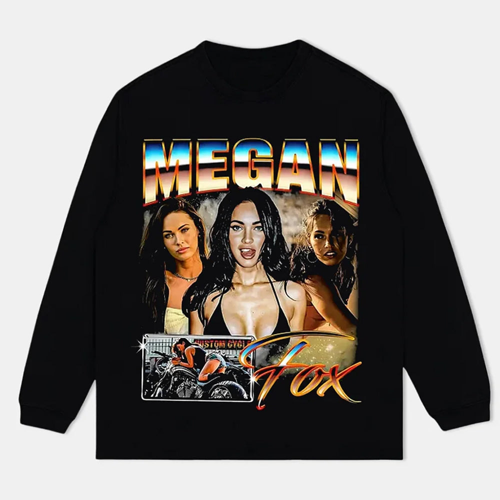 Megan Fox Retro Bold Collage Graphic Tees - view 3