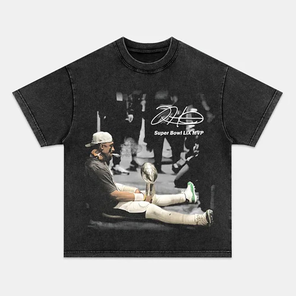 Jalen Hurts Super Bowl MVP Graphic Tee Victory Style - view 2