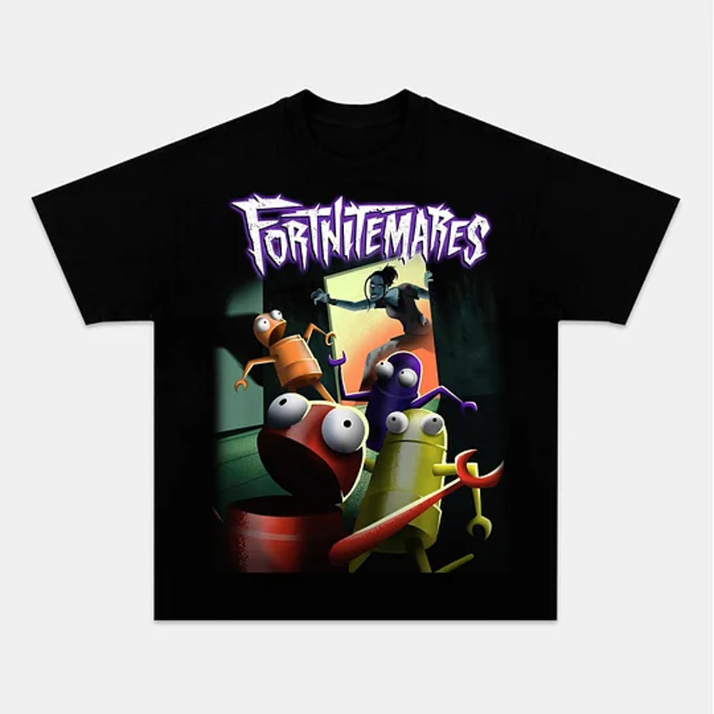 Spooky & Fun Fortnitemares x R.E.P.O. Halloween Graphic Tee