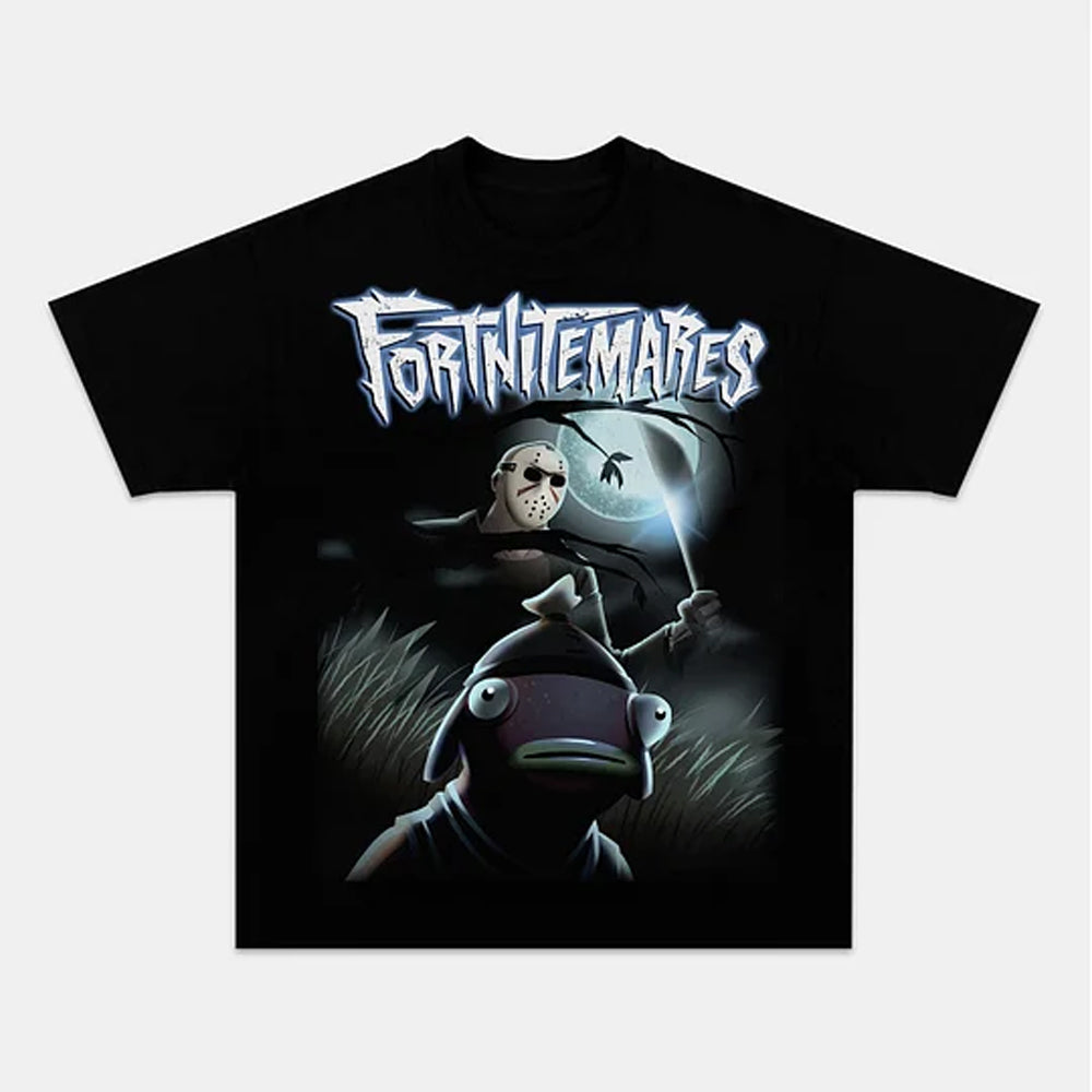 Fortnitemares x Jason Voorhees x Halloween Graphic Tee