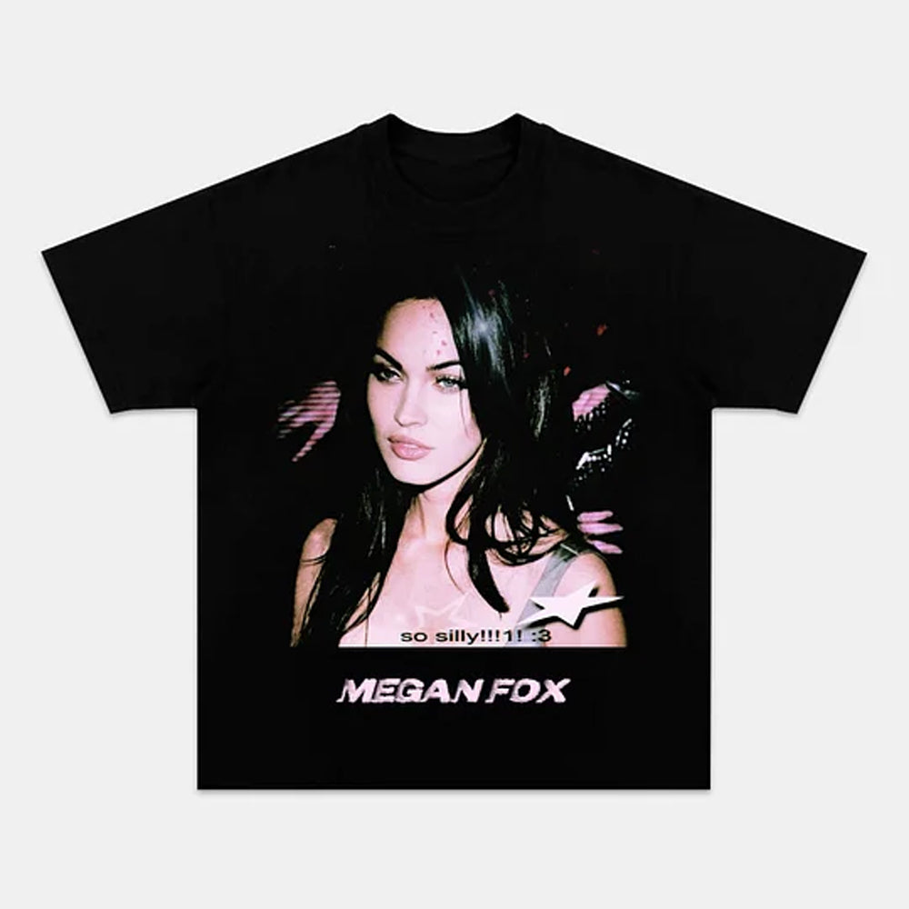 Megan Fox "So Silly" Graphic Tee  Fun Fashion