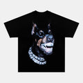 Fierce Retro Street Style Doberman Graphic Tee