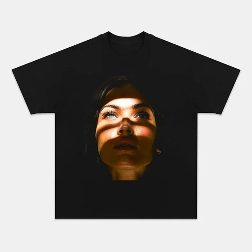 Megan Fox Artistic Graphic Tee Unique Style