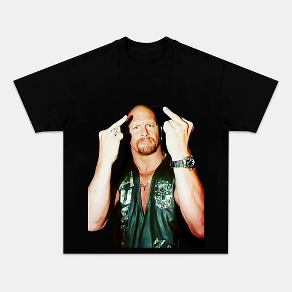 Stone Cold Steve Austin Graphic Tee Legendary Style