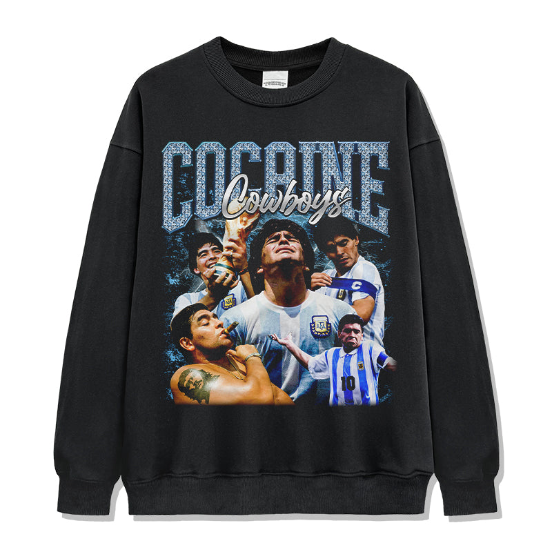 Cocaine Cowboys By Diego Maradona Sweatshirt