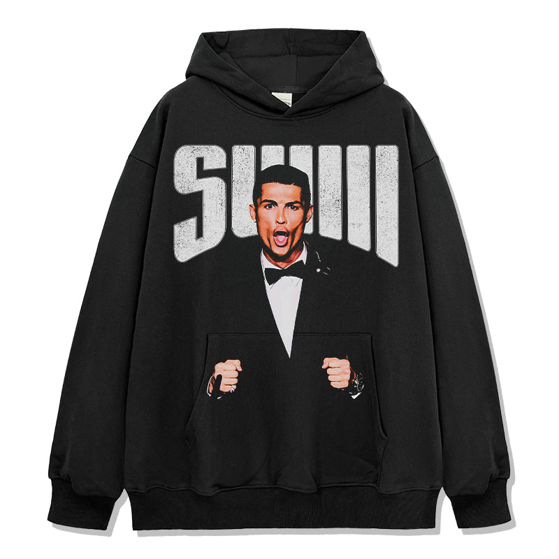 Suiii By Cristiano Ronaldo Hoodie