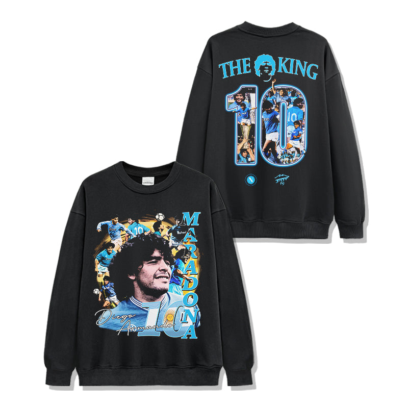 Diego Maradona The King Sweatshirt