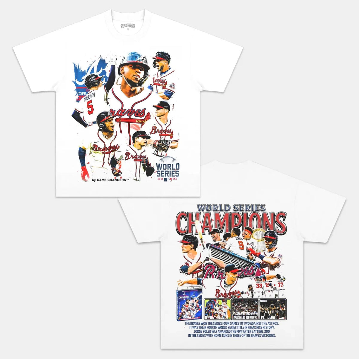 Braves Back Design TEE - view 2