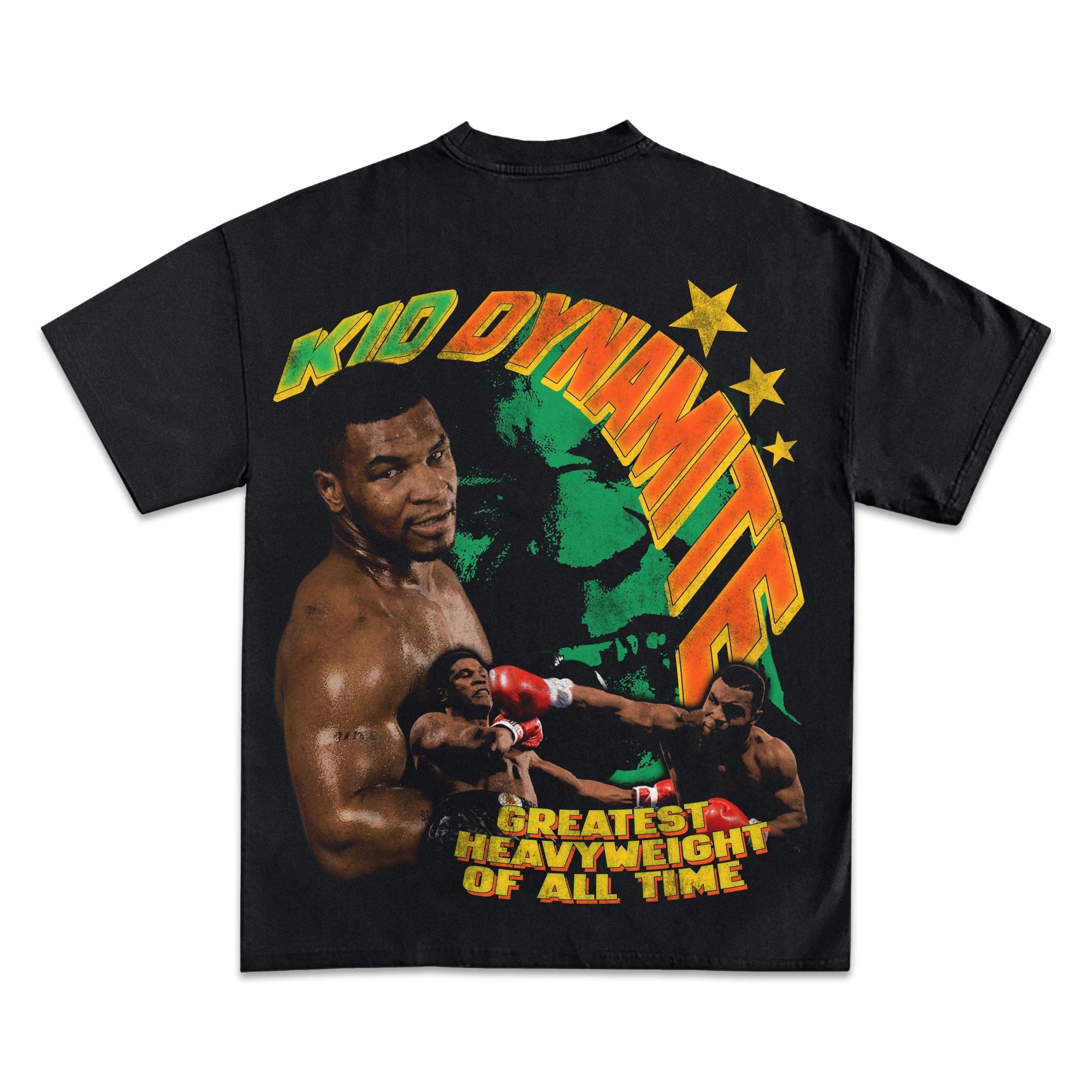 Mike Tyson "Kid Dynamite" Back Design Graphic TEE