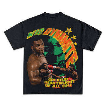 Mike Tyson "Kid Dynamite" Back Design Graphic TEE