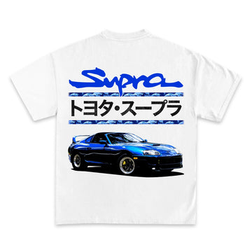 Toyota Supra "JDM Racing" Back Design Graphic TEE