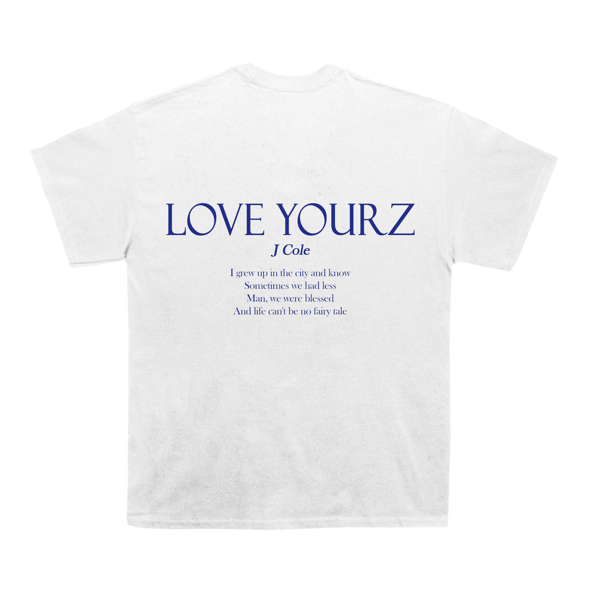 J Cole "Love Yourz" Back Design TEE