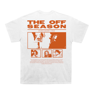 J Cole "The Off Season" Back Design TEE