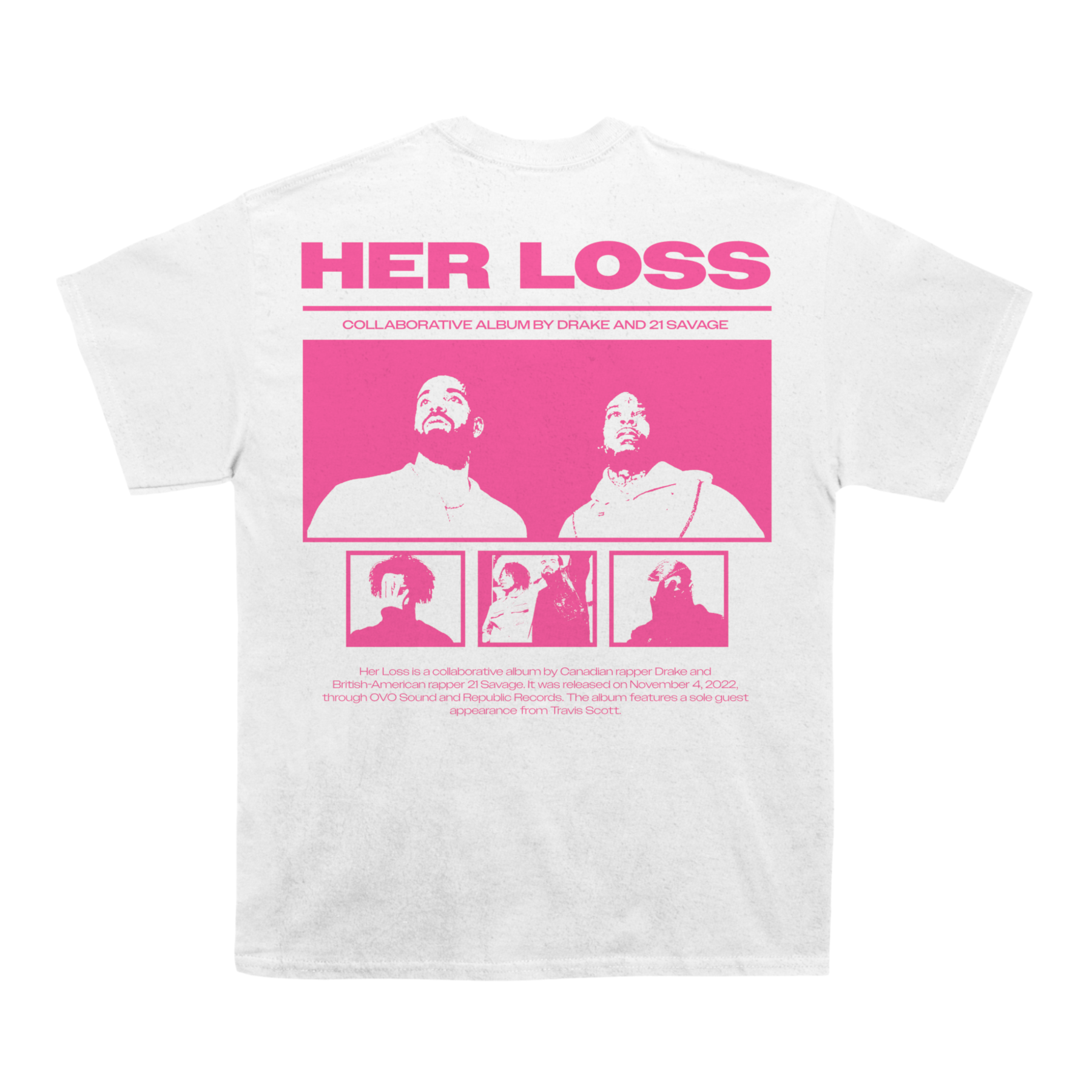 Drake "Her loss" Back Design TEE