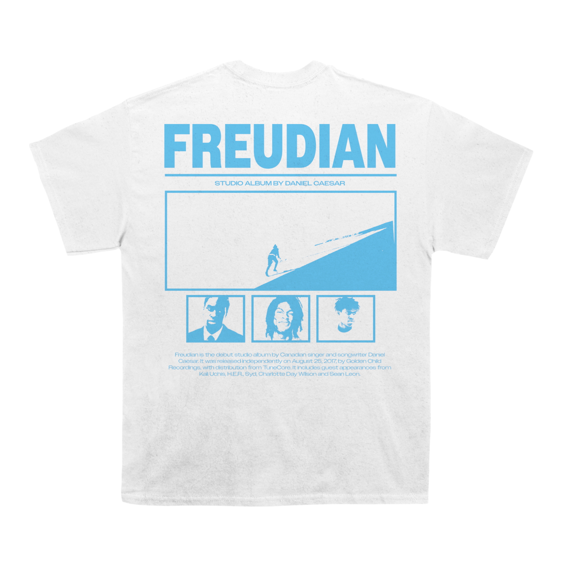Daniel Caesar "Freudian" Back Design TEE