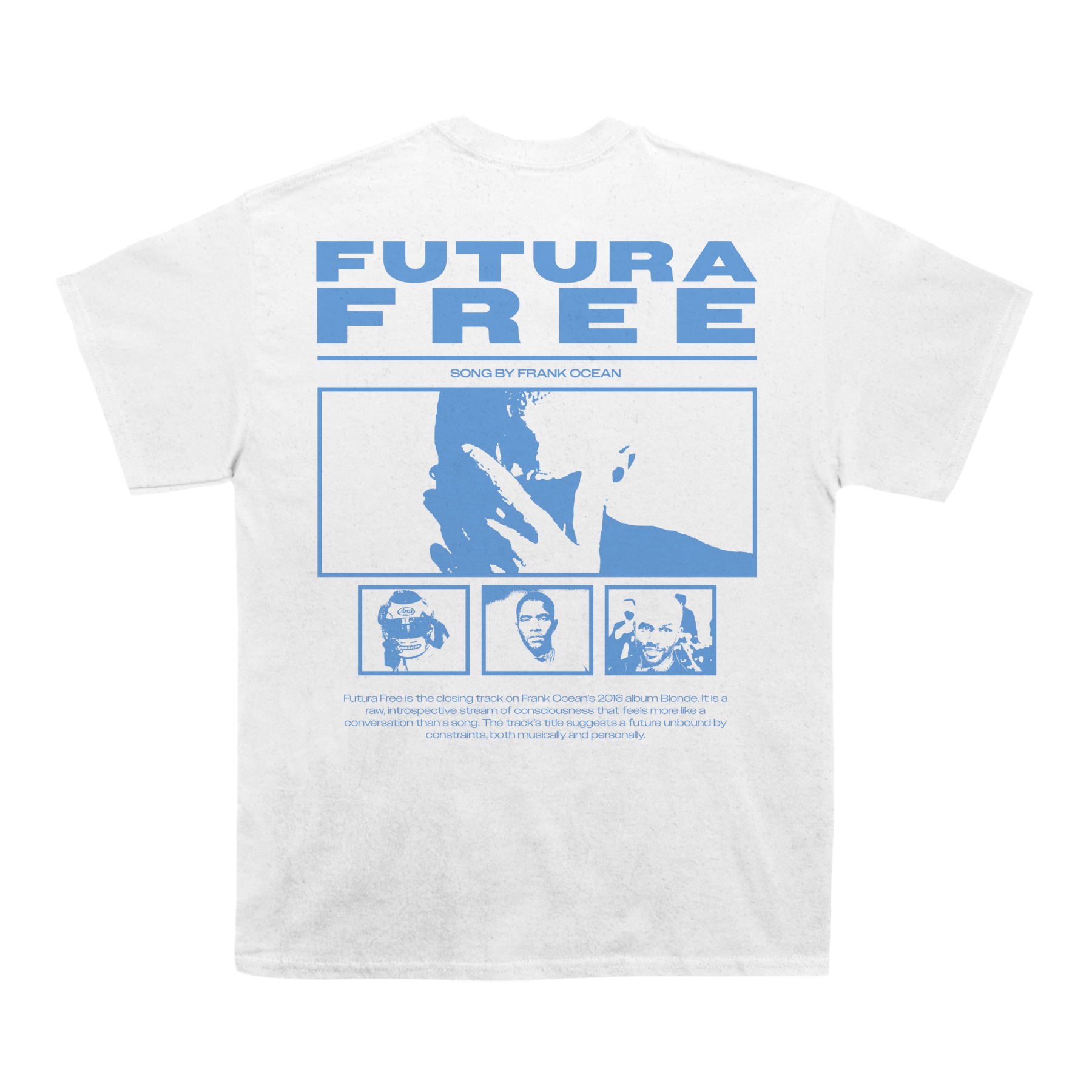 Frank Ocean "Futura Free" Back Design TEE
