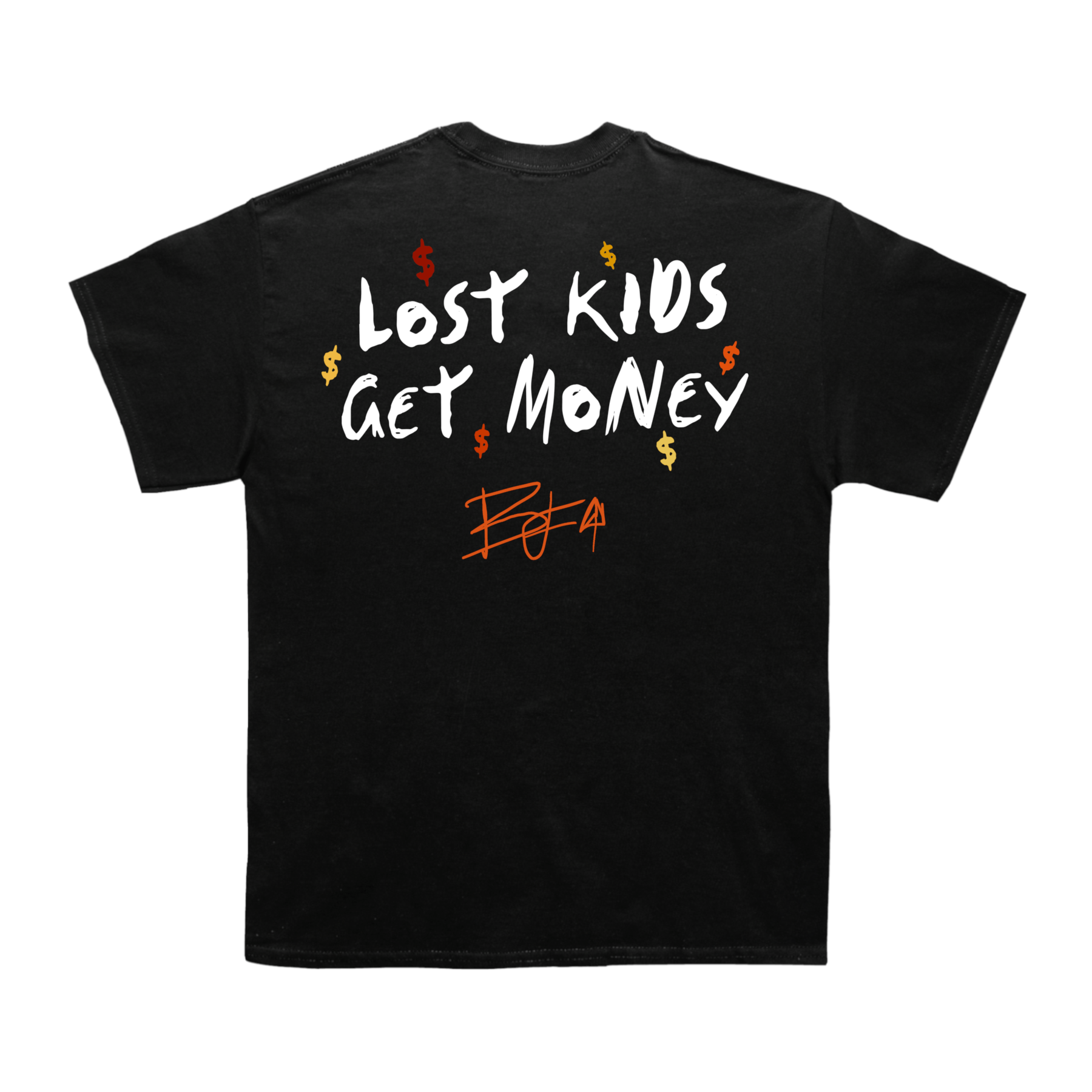 Brent Faiyaz “Lost Kids Get Money” Back Design TEE