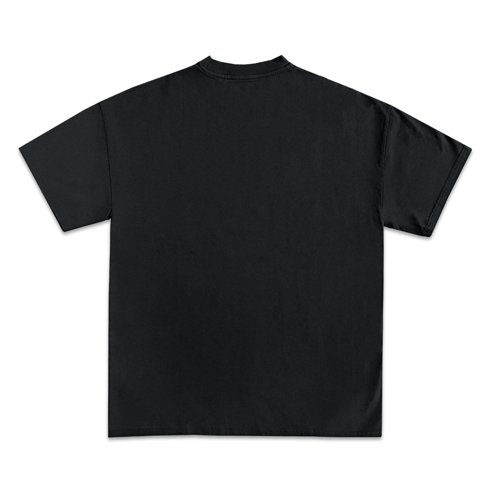 Custom Print Tee — Black back