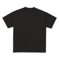 Custom Print Tee — Black front