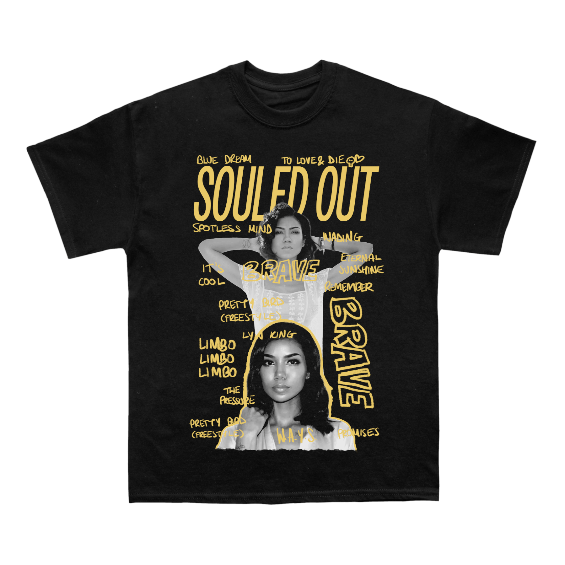 Jhene Aiko "Souled Out Sketchbook" TEE