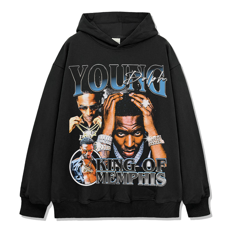 King Of Memphis By Young Dolph Hoodie