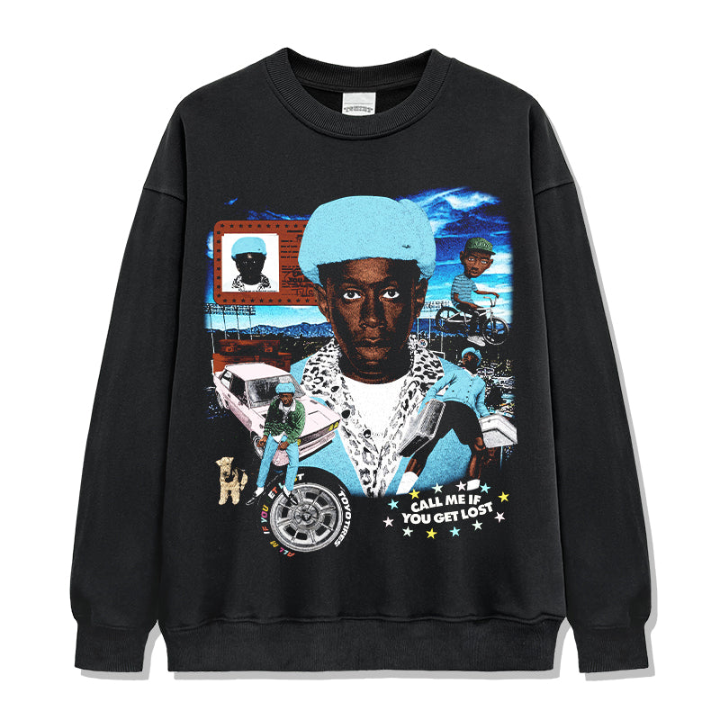 Tyler The Creator Jumbo Graphic “IYGL” Sweatshirt