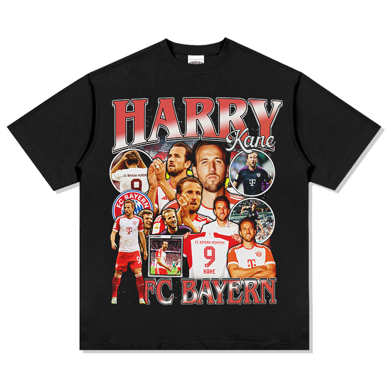 Fc Bayern By Harry Kane Tee tribute tee in heavyweight cotton