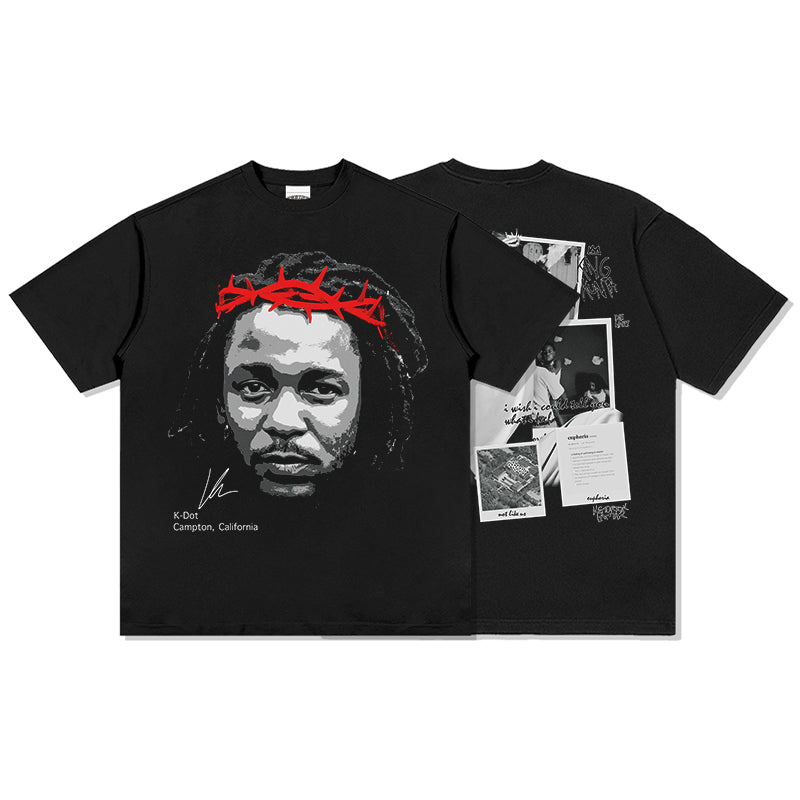 King Kunta By Kendrick Lamar Signature Tee tribute tee in heavyweight cotton