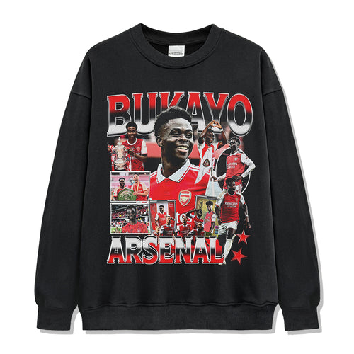 Arsenal By Bukayo Saka Sweatshirt