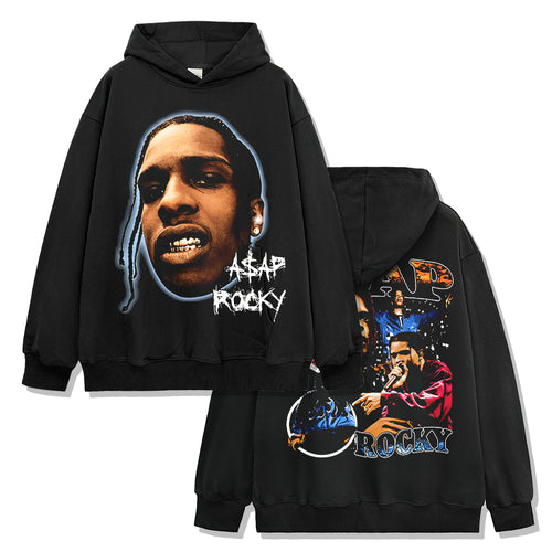 A$AP Rocky By Travis Scott Hoodie tribute hoodie in heavyweight cotton