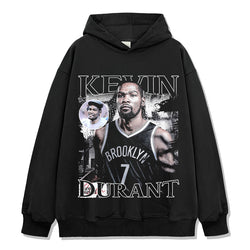 Kevin Durant Hoodie NBA in heavyweight 240gsm cotton