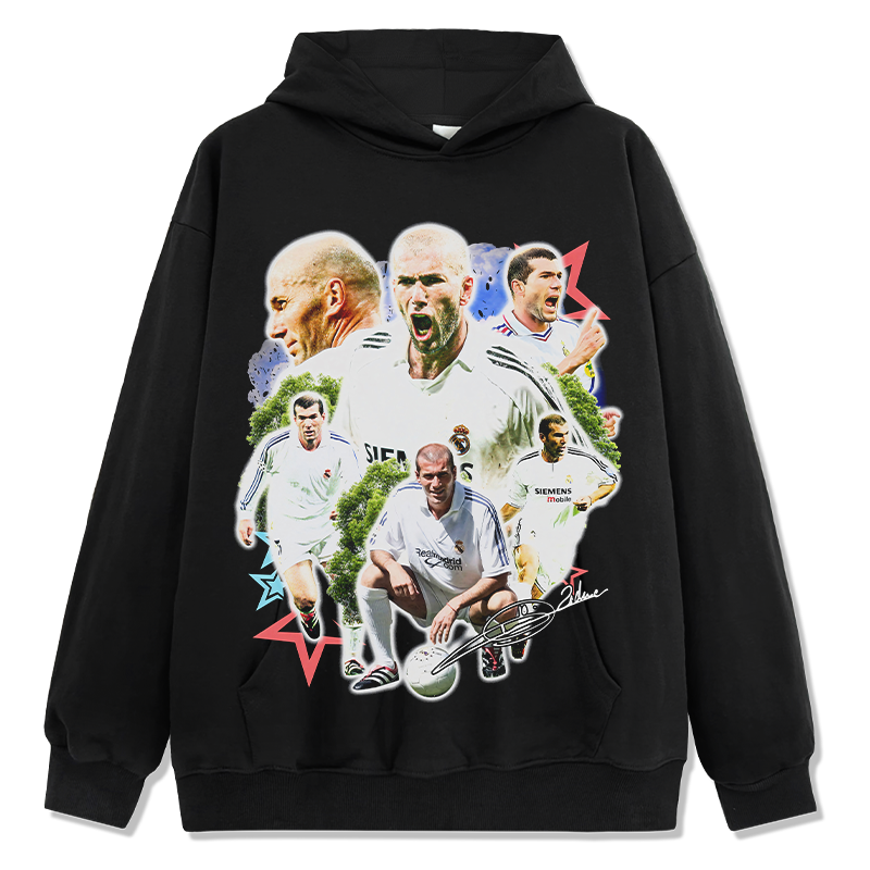 Zinedine Zidane "Signature"Hoodie