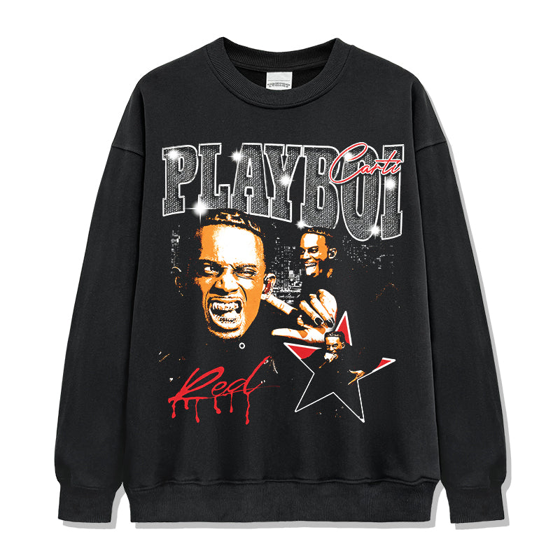 Red by Playboi Sweatshirt
