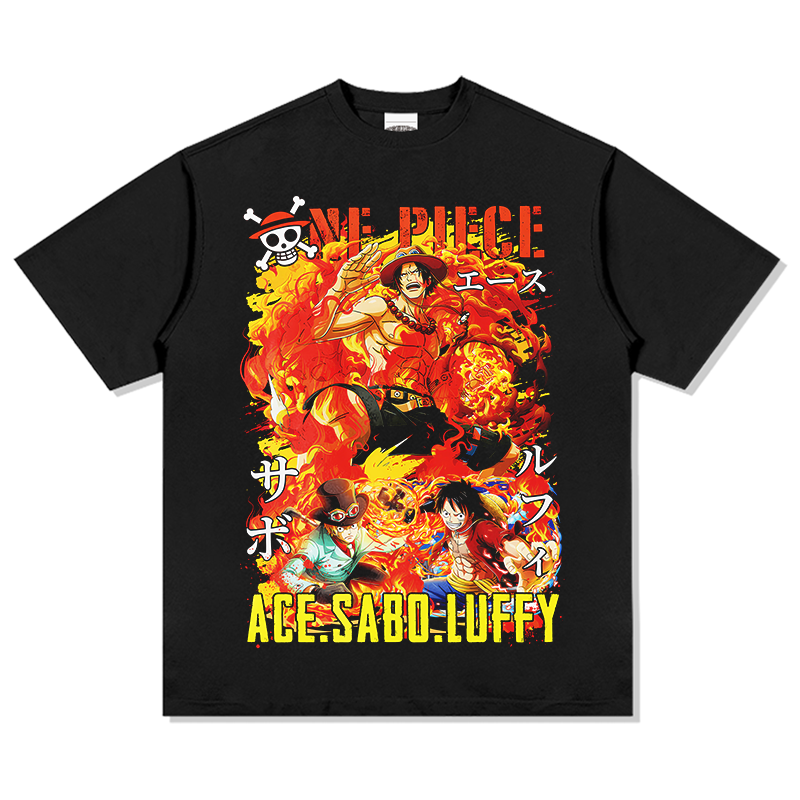 Ace Sabo Luffy One Piece "Anime" TEE