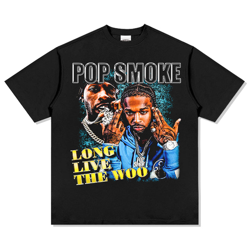 Long Live The Woo By Popsmoke TEE
