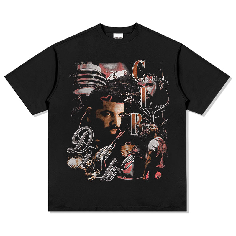 Certified Lover Boy By Drake Tee tribute tee in heavyweight cotton