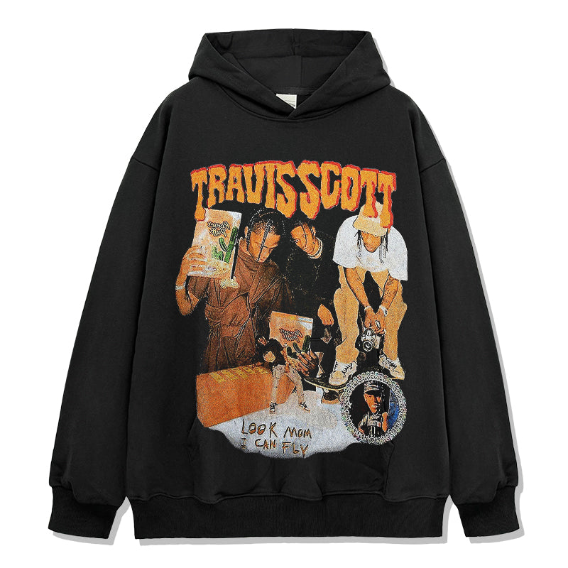 Look Mom I Can Fly By Travis Scott Hoodie