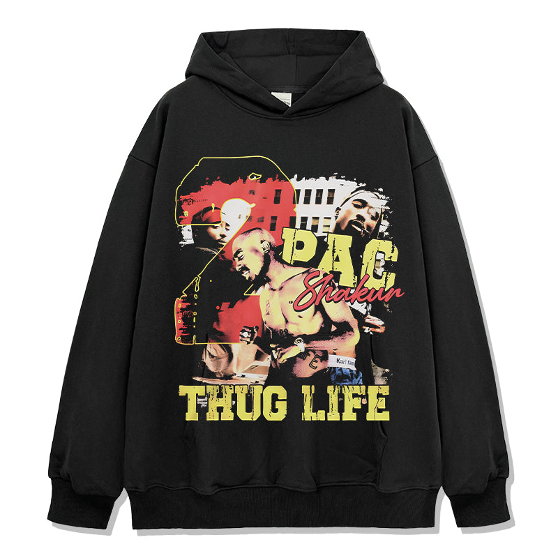 Thug Life By Tupac Shakur Hoodie