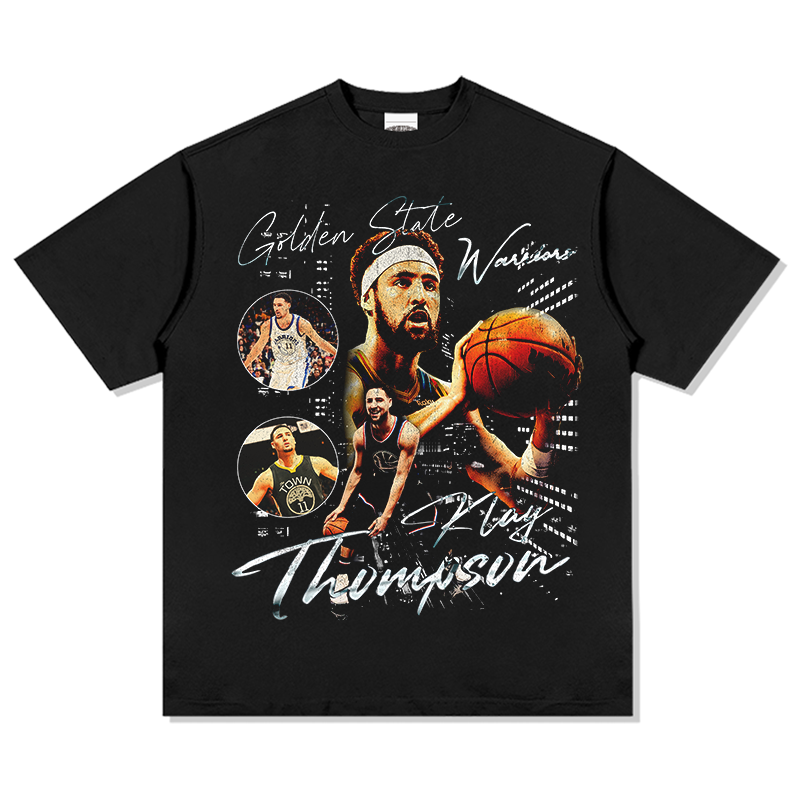 Klay Thompson Tee NBA in heavyweight 240gsm cotton