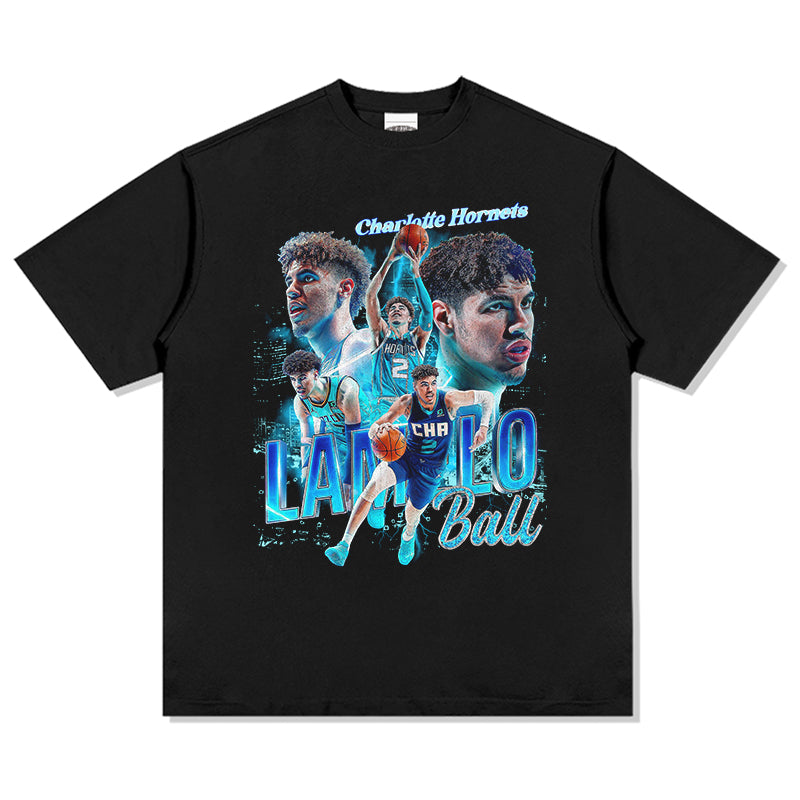 Lamelo Ball Tee NBA in heavyweight 240gsm cotton