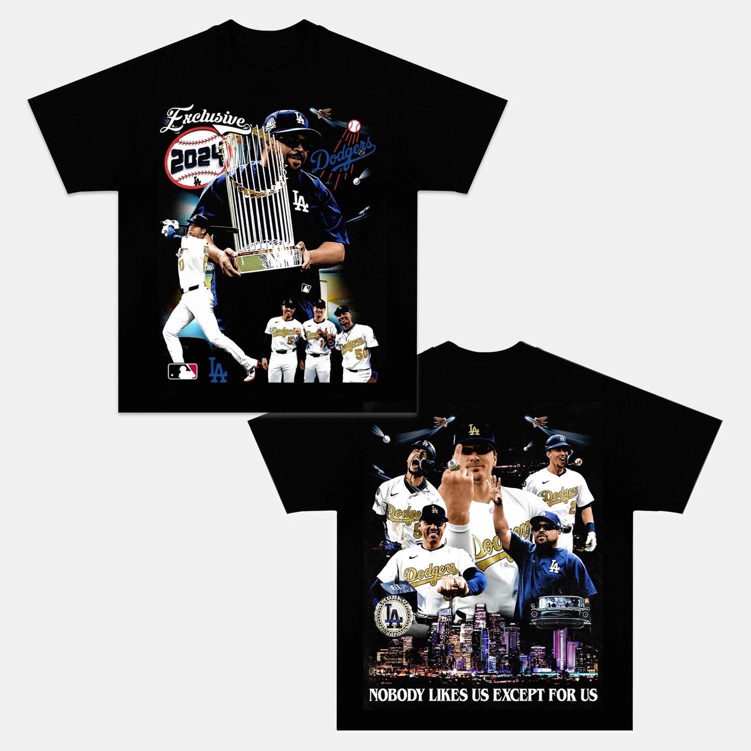 Dodgers Back Design TEE