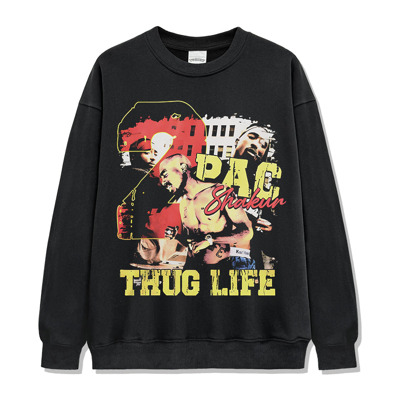 Thug Life By Tupac Shakur Sweatshirt