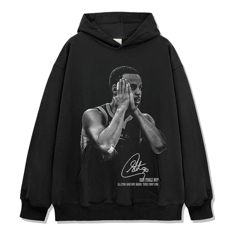 Stephen Curry Signature Hoodie NBA tribute hoodie in heavyweight cotton