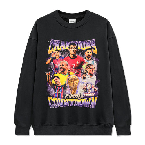 Champions Final Countdown Fifa World Cup Qatar 2022 Sweatshirt