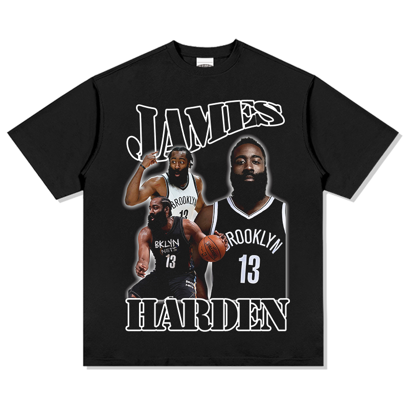 James Harden Tee NBA in heavyweight 240gsm cotton