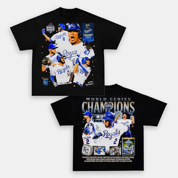 World Series champs Royals Back Design TEE