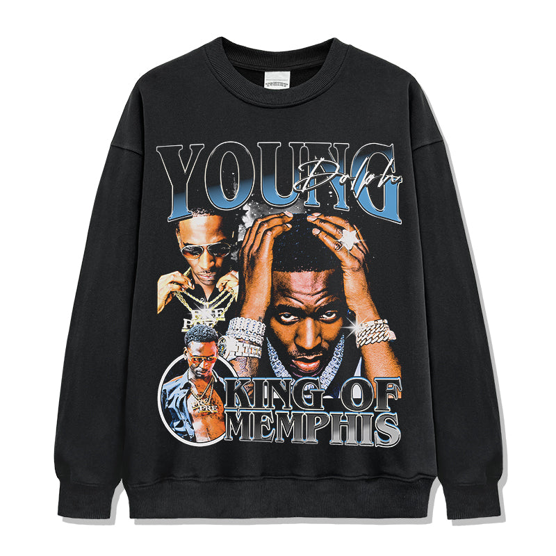 King Of Memphis By Young Dolph Sweatshirt